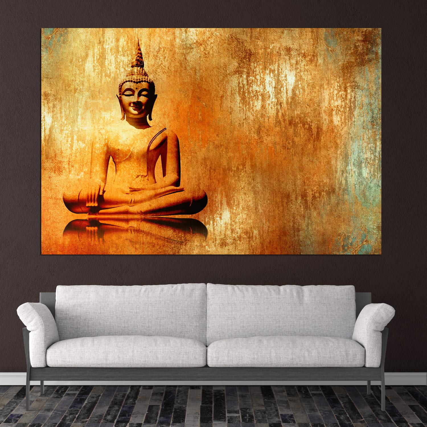 inep-b083y5fcl7-namaste-and-chill_-unframed-buddha-wall-art-in-multicolor-canvas-bringing-serene-vibes-to-any-wall..jpeg